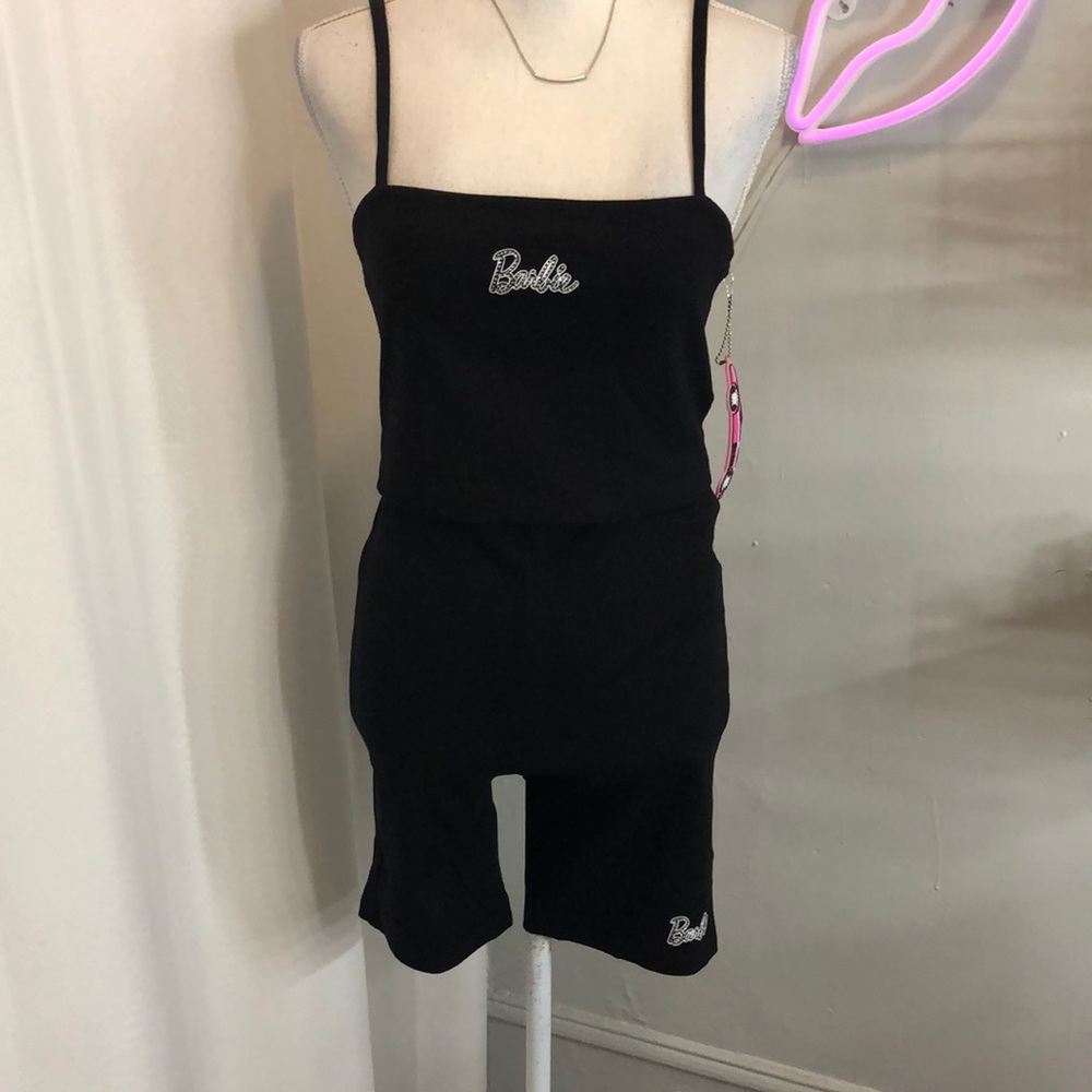 Barbie Shorts and Crop Tank Top Set